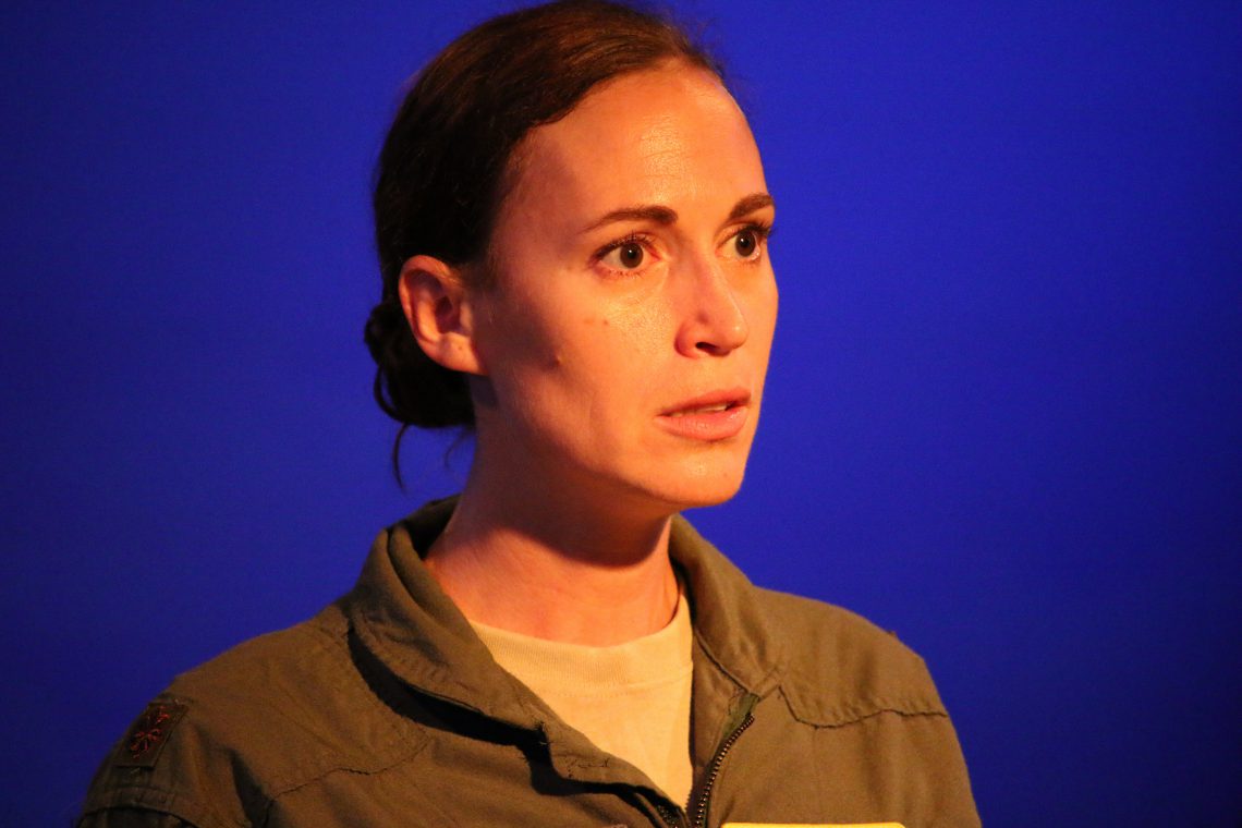 Grounded by George Brant - Blythe Coons at NC Stage